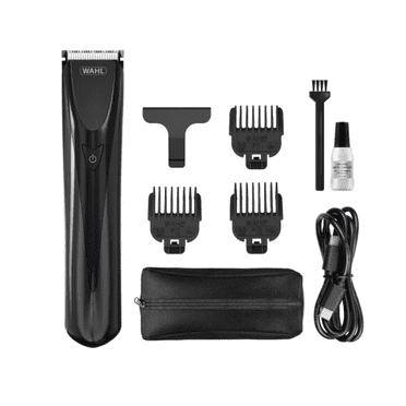 Wahl Fidela™ Cordless Trimmer – Lightweight, Slim Design for Precision Grooming, USB Rechargeable with LED Smart Charge Indicator, Includes 3 Guide Combs, Model-3028302