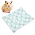 thumbnail image 4 of Soft Hamster Bed, Multi-purpose Pets Warm Fleece Pad Coral Fleece And Wool Fleece  For Small Pets Such As Rabbits Or Hamsters For Winter Warm Mattress, 4 of 8