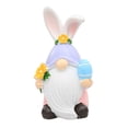 thumbnail image 2 of Uscallm Garden Gnome Statue Figurines de Collection Miniature Statue en Résine Jardinage Gnome, 2 of 9