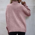 thumbnail image 4 of Fall Fashion Women Casual Comfortable Long Sleeve Turtleneck Sweater, 4 of 7