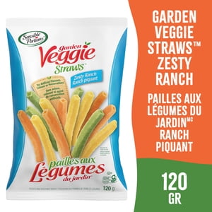 Sensible Portions® Veggie Straws™, Zesty Ranch Flavour, Gluten-Free Chips