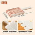 thumbnail image 3 of Oleegame 1PC Potato Fry Cutter 2023 Triple Meatball Maker Meat Spoon With Cutting Spatula Easy To Use Multifunctional Fishball Burger Set (3 Meatballs) White, 3 of 8