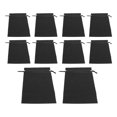 thumbnail image 2 of Drawstring Storage Bag, Sports Bag Lightweight Portable Reliable Durable Convenient Foldable  for Travel for Swimming for School Black, 2 of 8