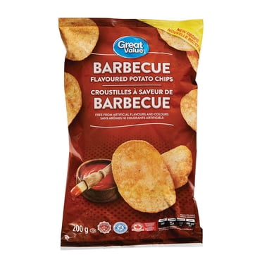 Croustilles à saveur de barbecue Great Value