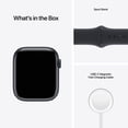 thumbnail image 3 of Restored Certified APPLE WATCH SERIES 7 GPS 45MM MIDNIGHT ALUMINUM CASE WITH MIDNIGHT BAND (Refurbished), 3 of 4
