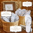 thumbnail image 4 of Orca Bulk Flip Flops For Wedding Guests (WHITE) | 52 Pack Wholesale Wedding Sandals, 4 of 9