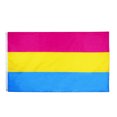 thumbnail image 1 of Drapeau Arc-en-Ciel pour Décoration en Polyester Durable Réutilisable Sans Décoloration 1 Pce Multicolore 6 X 3 Pieds, 1 of 8