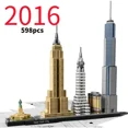 thumbnail image 1 of LEGP 2016-2022 Architecture Skylines Collectible Series Of Building Blocks Kit, Collectible Architecture Model Set For Adults,21028, 1 of 7