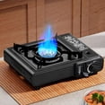 thumbnail image 1 of Jusqu'à 60 % de Rabais SEMPAI Réchaud Portatif au Butane, Réchaud à Gaz Simple, Essentiel pour le Camping et la Randonnée, Haute Performance, Double Pare-Vent, Alliage d'Aluminium et Sécuritaire Promotions Soldes du Lendemain de Noël, 1 of 7