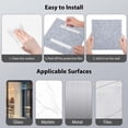 thumbnail image 4 of White High Density Self Adhesive Sound Insulation And Absorption Panel For Home Office Or Recording Studio Measuring 11.81X11.81X0.35 Inches, 4 of 5
