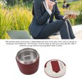 thumbnail image 4 of Thermal Lunch Box, Single Layer Food Storage Container Stainless Steel Soup Container for Office School Travel Picnic, 4 of 7