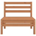 thumbnail image 2 of vidaXL Canapés de Jardin Mi-Hauteur 2 Pcs Brun Miel Pin Massif, 2 of 4