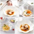 thumbnail image 2 of 1pc Ceramic Dish Household Storage Plate Food Serving Dish Food Plate (White), 2 of 8