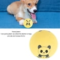 thumbnail image 2 of Squeaky Dog Toys, Panda Pattern Latex Durable Pet Toys 2.0in   For Entertainment, 2 of 7