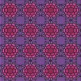 thumbnail image 1 of Ahgly Company Tapis d'Intérieur Lavable en Machine Carré Transitionnel Violet Orchidée Foncé, 4 Pieds Carré, 1 of 7