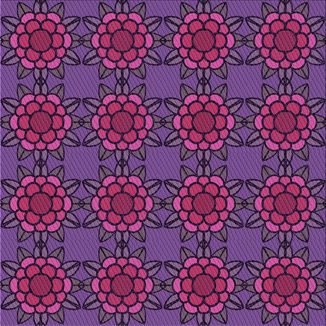 Ahgly Company Tapis d'Intérieur Lavable en Machine Carré Transitionnel Violet Orchidée Foncé, 4 Pieds Carré