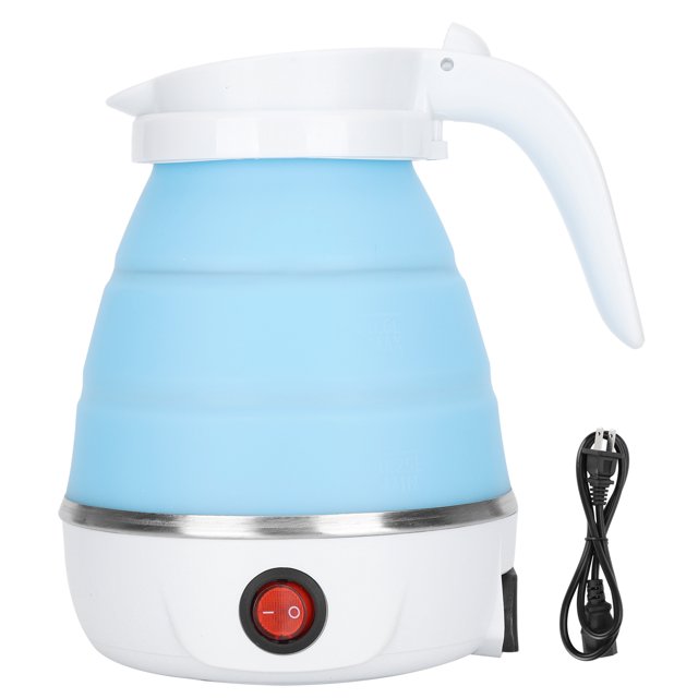 Water Boiler,Folding Water Boiler Portable Silicone Household Electric Kettle 400W US Plug 110V,Portable Water Boiler