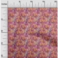 thumbnail image 2 of oneOone Velvet Pink Fabric Abstracts Sewing Material Print Fabric By The Yard 58 Inch Wide, 2 of 5
