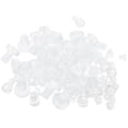thumbnail image 1 of Miangastore 100 Pcs Pare-Chocs d'Armoire Ronds Transparents pour Meubles Réduction du Bruit, 1 of 8