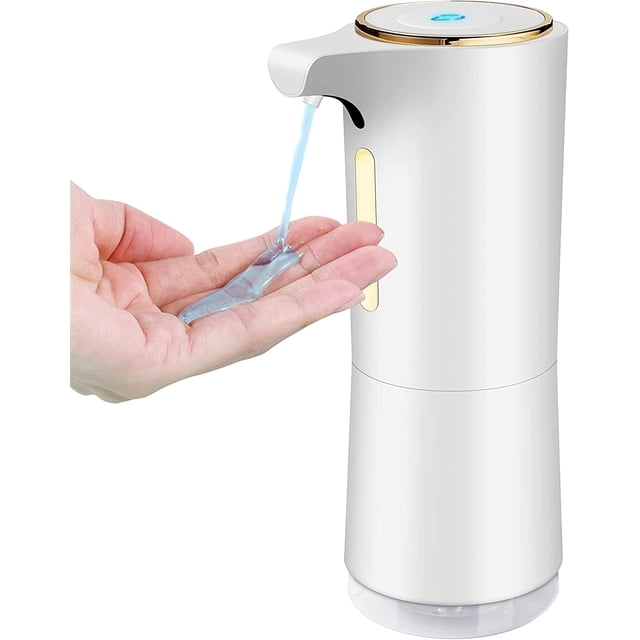Distributeur Automatique de Gel Désinfectant, Distributeur de Savon Automatique 300 ml avec Recharge USB, Distributeur de Savon Automatique Étanche IPX4