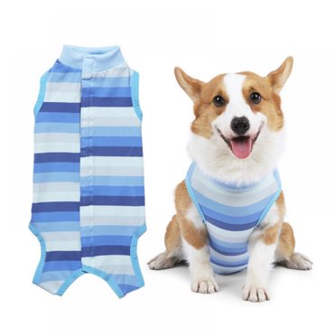 Dog Recovery Suit Pet Surgery Surgical Recovery Snugly Suit Onesie for Small Medium Dogs Prevent Licking Dog Bodysuit