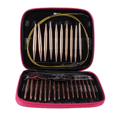 Yarn Needles,26pcs Circular Needle Interchangeable Circular Needle Circular Knitting Needles Top Tier Quality