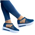 thumbnail image 5 of Kcodviy Sandales à Plateforme Chaussures Décontractées Sandales pour Dames Sandales à Bride pour Femmes Sandales à Boucle Sandales Unies à Perles pour Femmes Sandales Compensées pour Femmes Sandales pour Femmes, 5 of 5