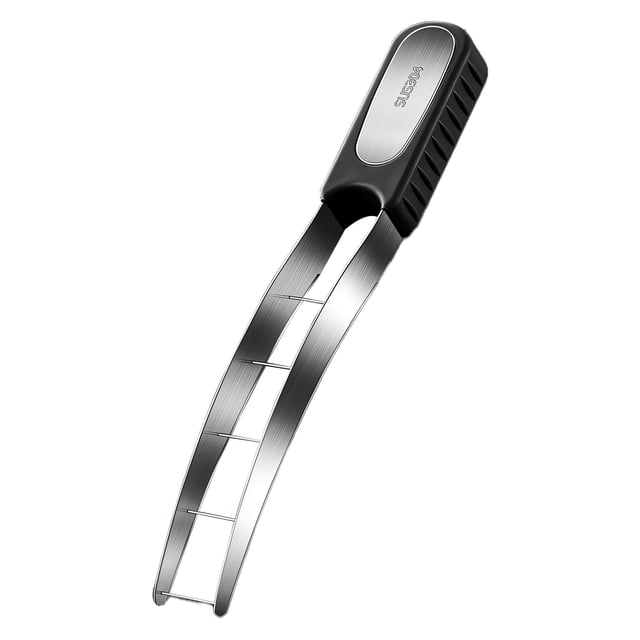 Vrorvz 304 Stainless Steel Watermelon Slicing and Eating Tool Fruit Divider with Solid Handle Watermelon Cutting Gadget for Suit Summer Appetizers Easy to Clean and Use