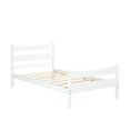 thumbnail image 1 of Giantex Twin Size Wood Bed Frame, Panel Bed Mattress Foundation w/Strong Support for Kids, No Box Spring Needed, 1 of 7