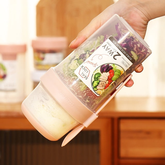 Wolfast Lunch Containers for Lunch Box Salad Lunch Box Takeaway Salad Container Reusable Fruit Bowl for Work Outdoor Camping for Serving Mashed Potatoes Snacks and Berries Microwaveable