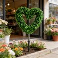 thumbnail image 3 of Heart Shaped Pruning Decorative Garden Stake Plastic Weather Resistant Stable Design Low Maintenance for Valentine'S Day Patio Wedding, 3 of 4