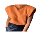 thumbnail image 3 of Generic Gilet Sans Manches à Col Roulé pour Femmes, Épaules Larges, 3 of 5