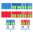 thumbnail image 4 of QualitChoice Painting Point Drill Tray Multi-Boat Beading Storage Tray Point Drill Pen Drill Clay Organizer Storage Box DIY Craft Blue combination 2 1Set, 4 of 6
