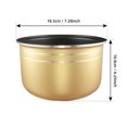 thumbnail image 4 of Graflsoa Premium Gold Non-Stick Rice Cooker Liner - 2L Extra Thick Aluminum Alloy, Universal Fit for Most Cookers, Food-Grade Coating, Durable & Healthy Design, 4 of 4