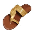 thumbnail image 2 of LSLJS Sandales de Plage à Chevrons pour Femmes, Mode Décontractée d'Été, Nouvelles, Grande Taille, à Porter à l'Extérieur, Motif Embossé, Bout Plat, Pantoufles, Chaussures pour Femmes, Cadeaux pour Femmes, 2 of 8