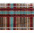 thumbnail image 4 of oneOone Georgette Viscose Fabric Madras Check Print Fabric By Yard 42 Inch Wide, 4 of 4