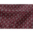 thumbnail image 4 of oneOone Viscose Jersey Fabric Geometric Flame Stitch Print Sewing Fabric BTY 60 Inch Wide, 4 of 5