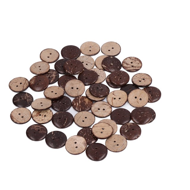 50 Pcs Boutons en Résine Colorés 25mm Application Grand Accessoires de Décoration de Vêtements DIY