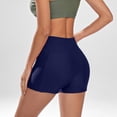 thumbnail image 5 of B91xZ Maillot de Bain Bikini pour Femmes Taille Haute Contrôle du Ventre Short de Bain pour Femmes avec Doublure, Navy m, 5 of 5