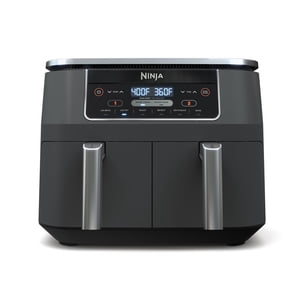 Refurbished Ninja DZ201C Foodi 6-in-1 8-qt. 2-Basket Air Fryer
