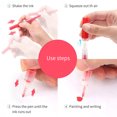 thumbnail image 2 of Acrylic Paint Marker Pens 28 Vibrant Colors Acrylic Painter Set, 2 of 8
