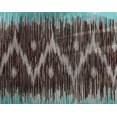 thumbnail image 4 of oneOone Tissu Viscose Georgette Chevron Ikat Imprimé 1 Yard 42 Pouces de Large, 4 of 4