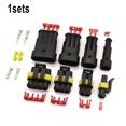 thumbnail image 3 of Waterproof Wire Connector Plug1P 2P 3P 4P 5P 6Pin Way Superseal Car Boat Motorcycle Clip Kit Power Tools Electrical Accessories, 3 of 5