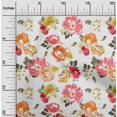 thumbnail image 2 of oneOone Polyester Spandex Pink2 Fabric Floral Craft Projects Decor Fabric Printed By The Yard 56 Inch Wide, 2 of 4