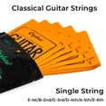thumbnail image 3 of Orphee Cordes de Guitare Classique Chaîne Simple Fil Argenté Nylon 028-045, 3 of 4