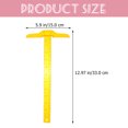 thumbnail image 3 of KAKOWELY 2 Pcs Règles en Forme de T Règle Double Échelle Règle de Mesure en Plastique Outil de Mesure,12.99"X5.91"X0.2", 3 of 5