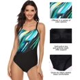 thumbnail image 4 of Women One Piece Athletic Swimsuit Competition Bathing Suit Lap Swimming, 4 of 8