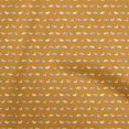 thumbnail image 1 of oneOone Rayon Orange Fabric Colorful Dinosaur Cartoon Craft Projects Decor Fabric Printed By The Yard 56 Inch Wide, 1 of 5