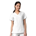 thumbnail image 1 of Red Panda Women's Scrub Top, V-Neck, Two Pocket, Solid, 1 of 1