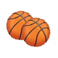 thumbnail image 1 of Ensemble de 2 Ballons de Fête en Feuille Jumbo de Basketball 28 Pouces, 1 of 4